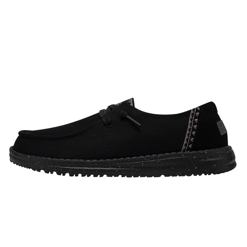 HEYDUDE WOMEN'S WENDY INCA DARK DAGGER SIZE 5 | WOMEN’S LACE UP LOAFERS